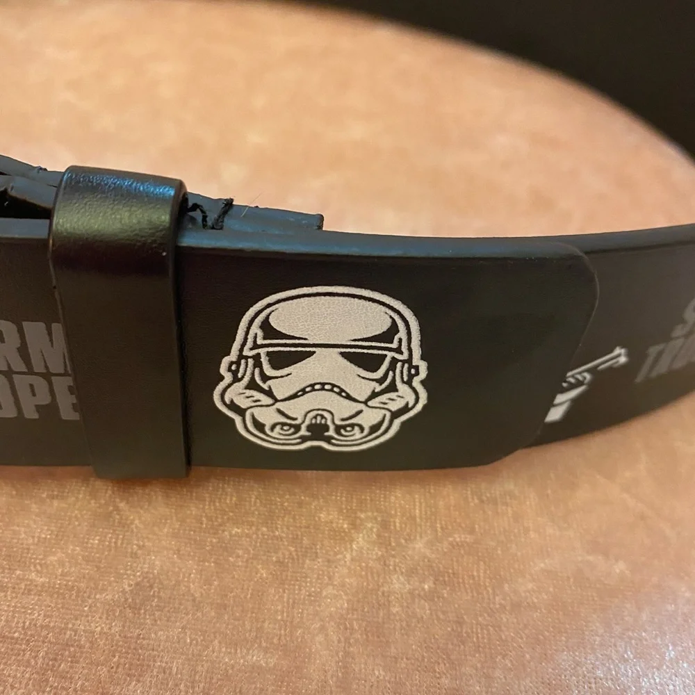 - Star Wars Storm Trooper Boys Belt (M-L) 29”
